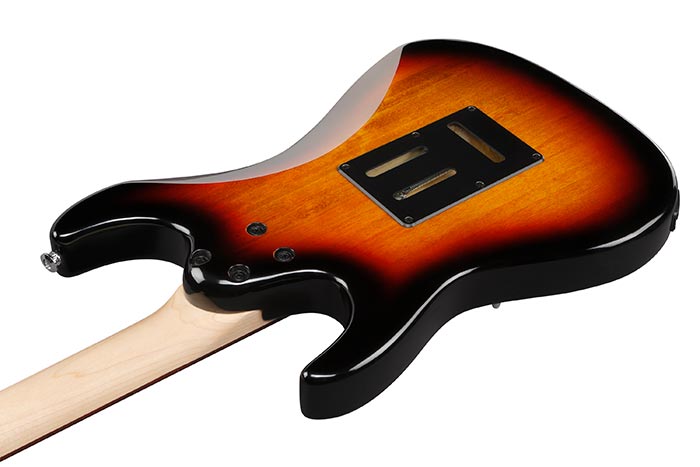 AZES40B-TSN琴体背面照片