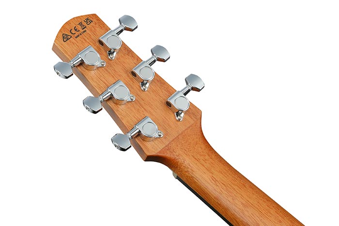 Back of the EWP12EWB-OPN's headstock