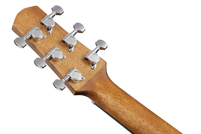 Back of the EWP13-DBO's headstock