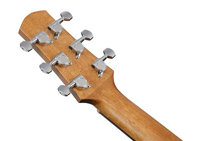 Back of the EWP13-DBO's headstock