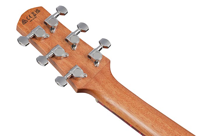 Back of the EWP17M2E-SMO's headstock
