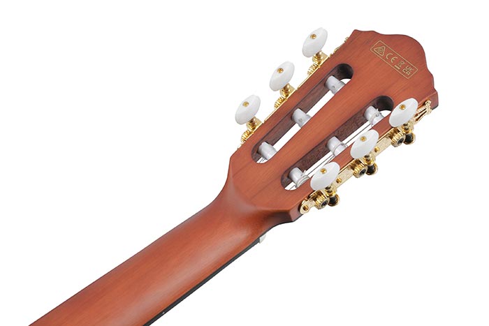 Back of the FRH10NL-BSF's headstock