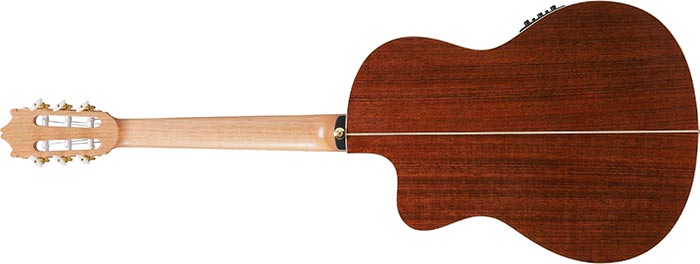 Entire back of the  GA34STCE-NT