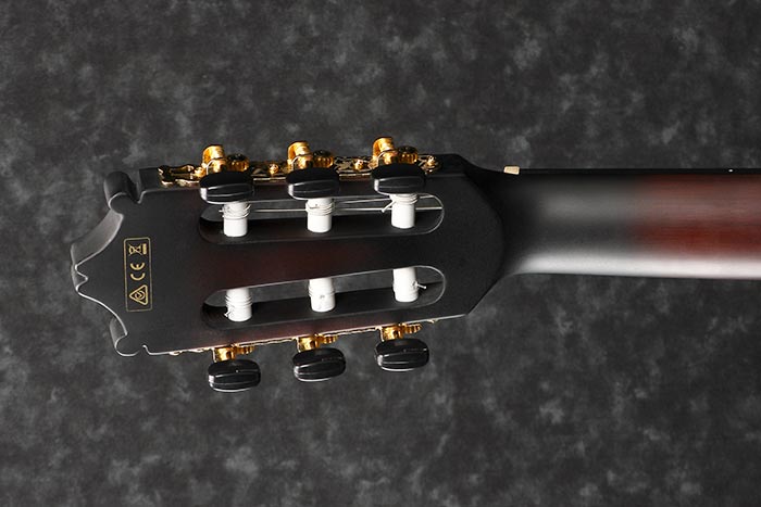 Back of the GA35TCE-DVS's headstock