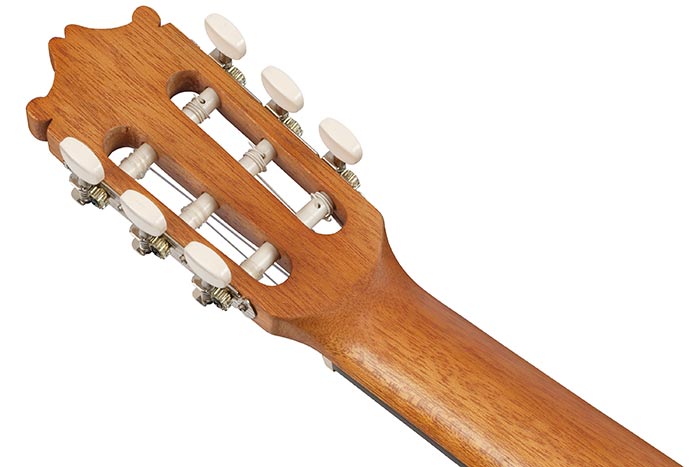 Back of the GA3-OAM's headstock