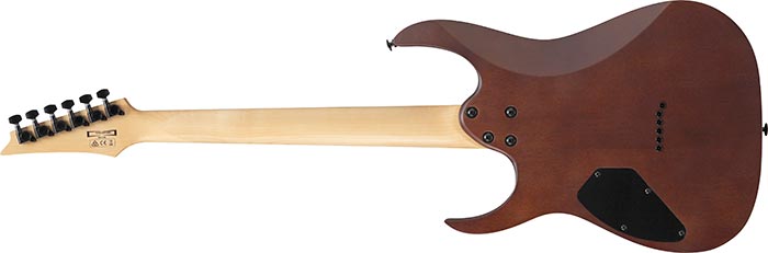 Ibanez GRG121DX-WNF noyer plat & GSD50-P6 Sangle design pour guitare Logo Ibanez 