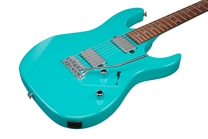 Guitare électrique Ibanez Gio GRX120SP-MLM Metallic Light Blue Matte - Pour Débutants Et Guitaristes Confirmés - Manche Maple, Micros Infinity
