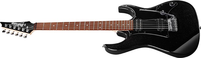 Ibanez 6 String Solid-Body Electric Guitar, Right Handed, Black (GRX20ZBKN)