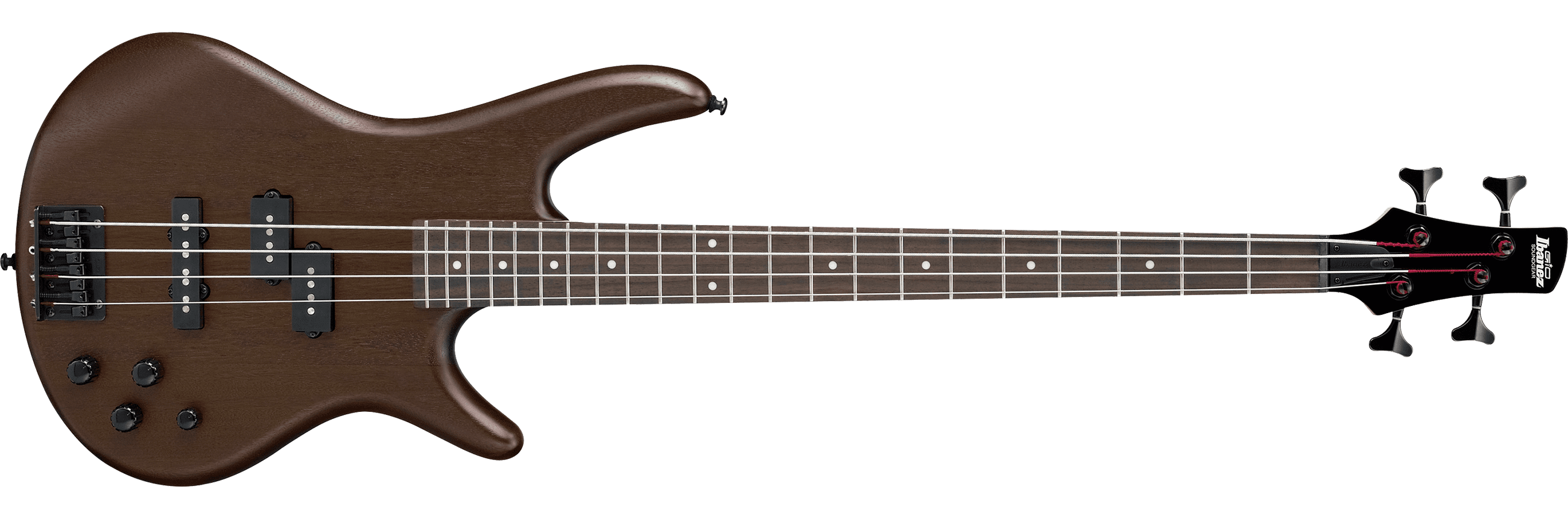 Ibanez GSR200BWNF 4-String Electric Bass Walunt Flat Finish with Gig Bag 