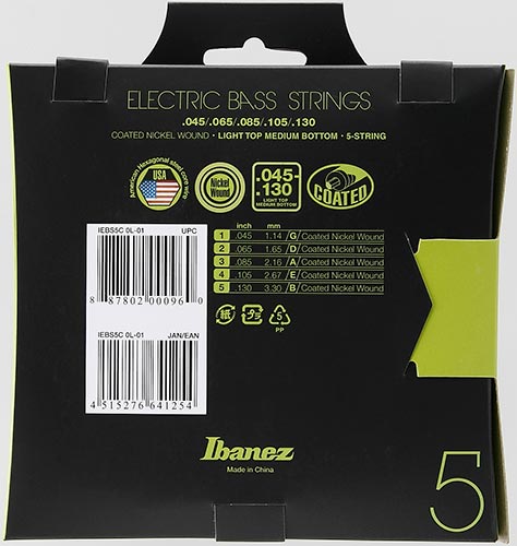 Back of the package of the IEBS5C (Coated)