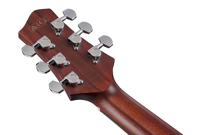 Back of the JGM10-BSN's headstock