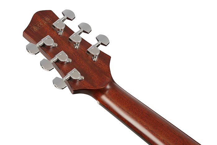Back of the JGM10-BSN's headstock