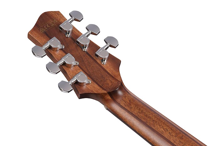 Back of the PA230E-NSL's headstock