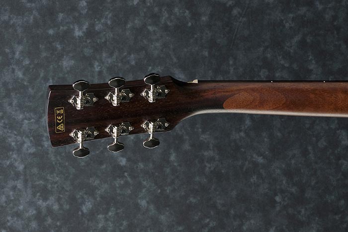Back of the PC12MH-OPN's headstock