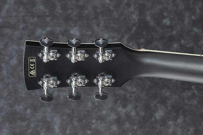 Back of the PC14MHCE-WK's headstock