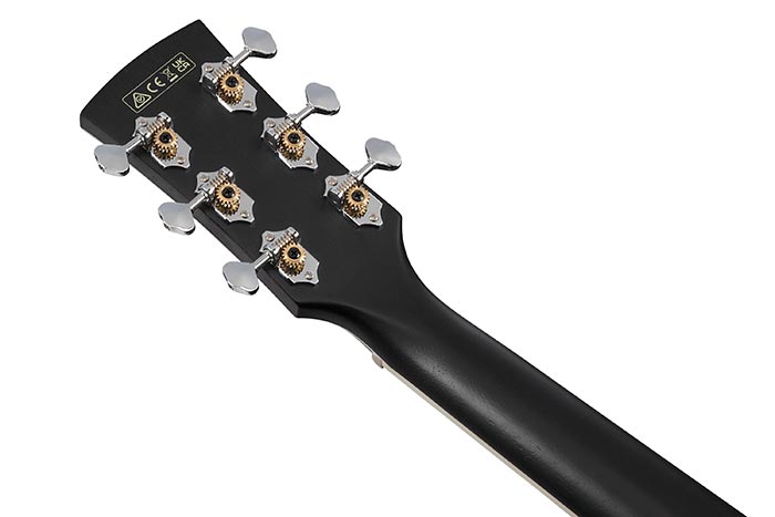 Back of the PC14MHCE-WK's headstock
