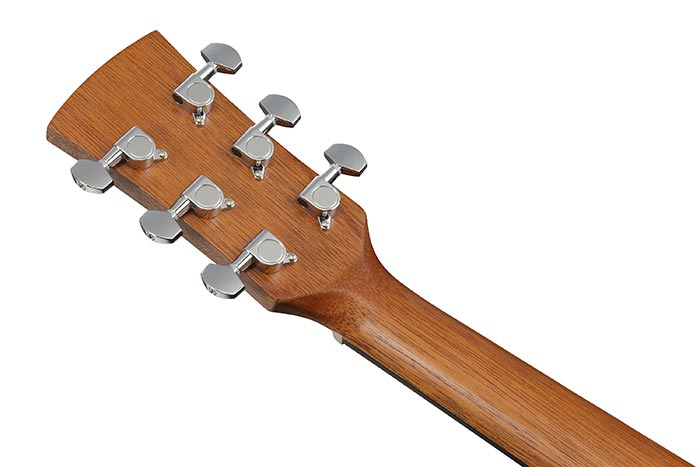 Back of the PC50-ORH's headstock