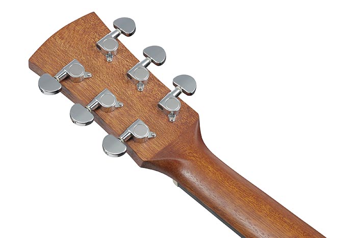 Back of the PC54-OPN's headstock