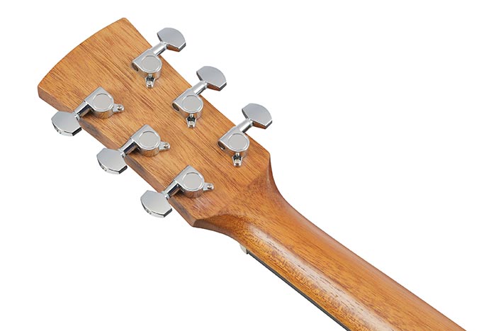 Back of the PC54-OPN's headstock