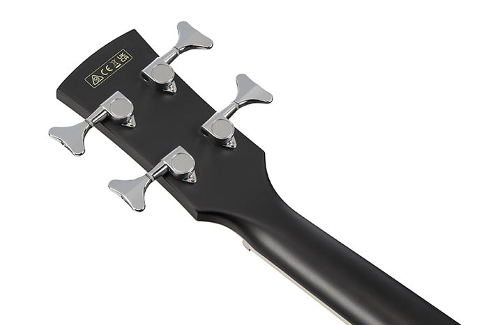 Back of the PCBE14MH-WK's headstock