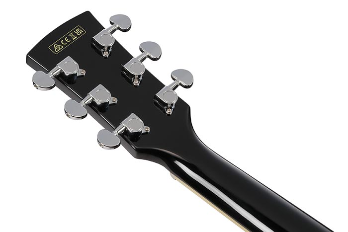 Back of the PF15ECE-BK's headstock
