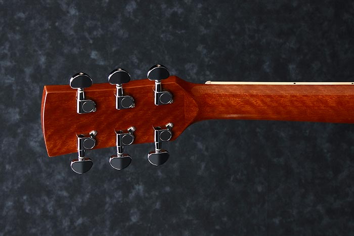 Back of the PF15ECE-NT's headstock
