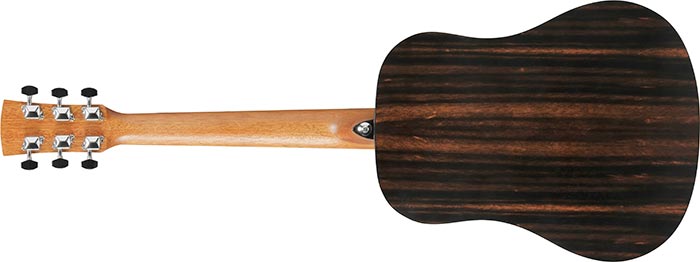 Entire back of the  PF2BE-OPN