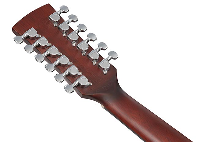 Back of the PF5412-WKH's headstock