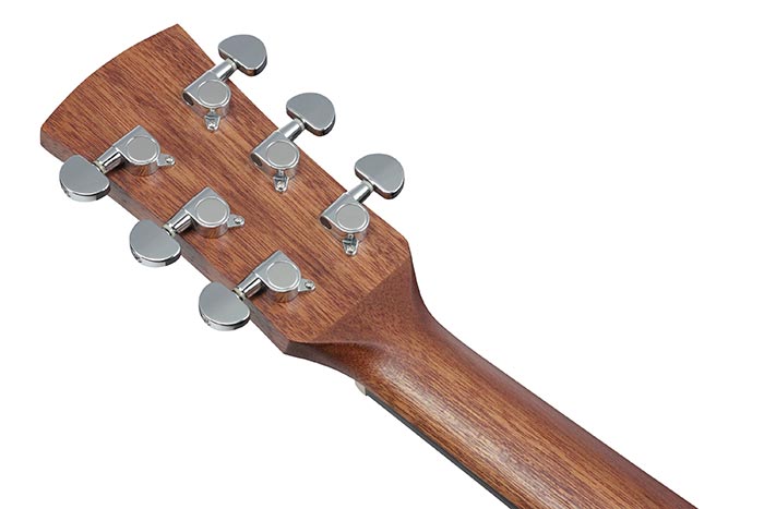 Back of the PF54-OPN's headstock