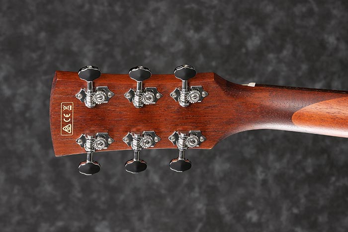 Back of the PN12MHE-OPN's headstock