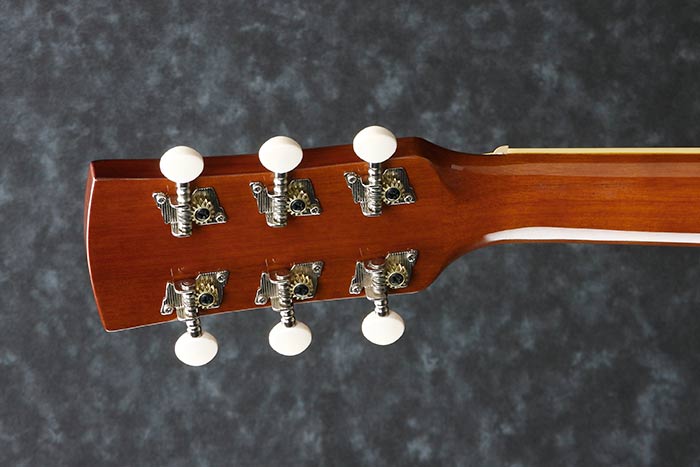 Back of the PN1MH-NT's headstock