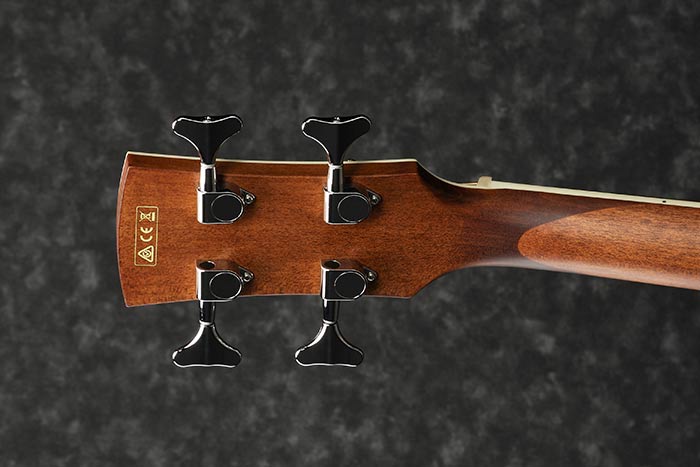 Back of the PNB14E-OPN's headstock