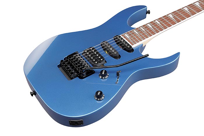 Top of the RG460DX-BLH's body