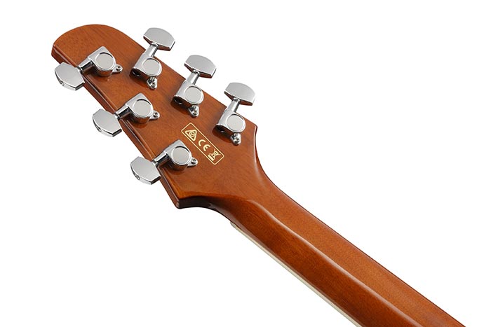 Back of the TCM50-VBS's headstock