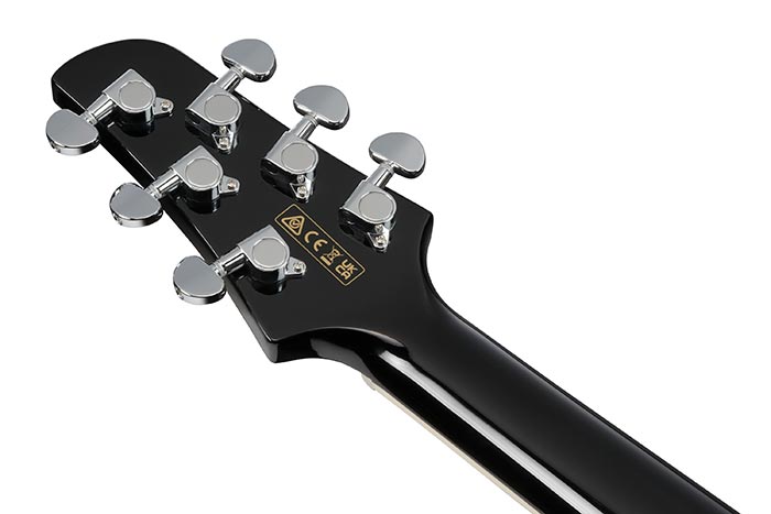Back of the TCY10PA-CBS's headstock