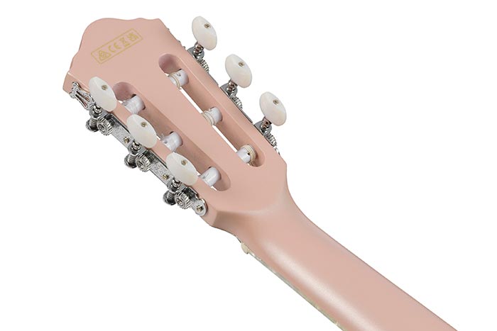 Back of the TOD10N-PAF's headstock
