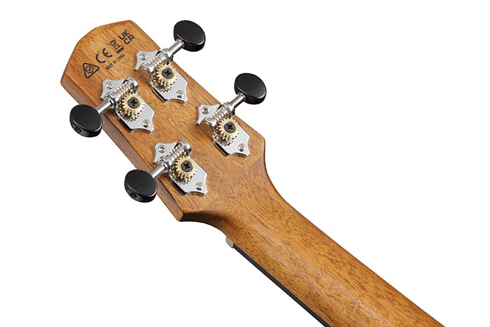 Back of the UEW13MEE-DBO's headstock