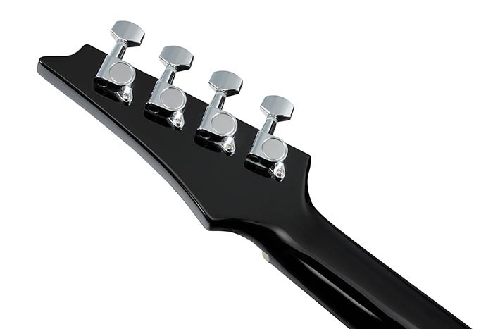 Back of the URGT100-BK's headstock