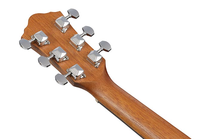 Back of the V40-OPN's headstock