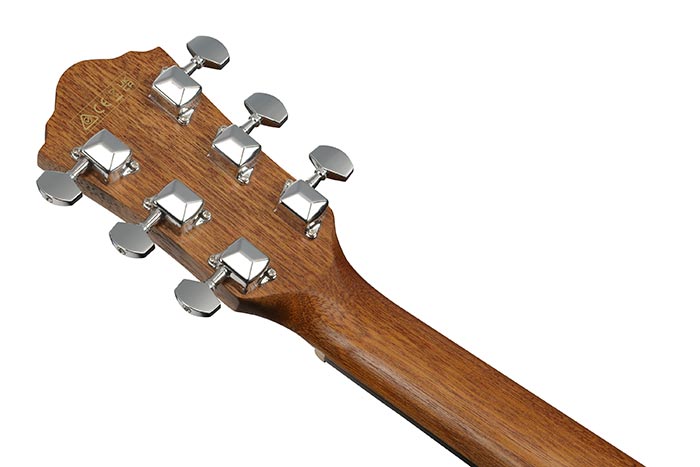 Back of the VC40WSCE-OPB's headstock