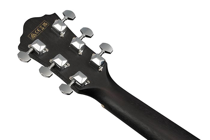 Back of the VC44CE-WK's headstock