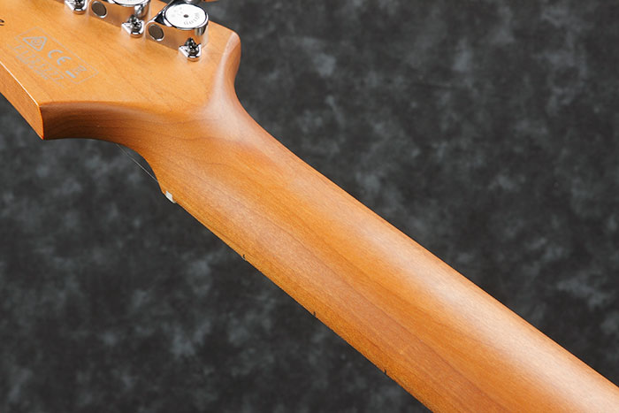 Roasted Birdseye Maple fretboard