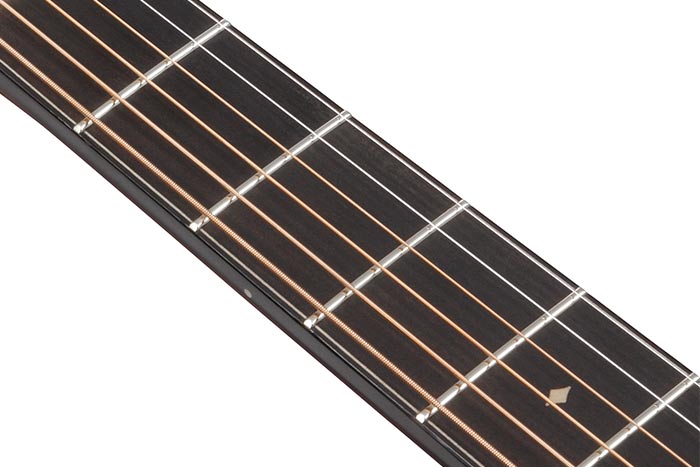 Macassar Ebony fretboard