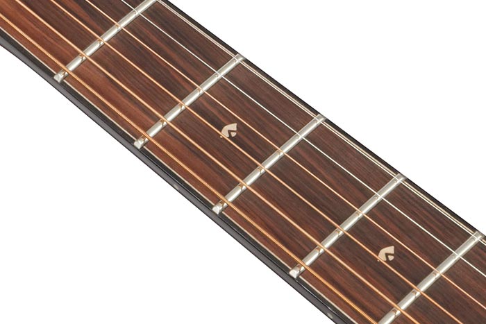 Macassar Ebony fretboard