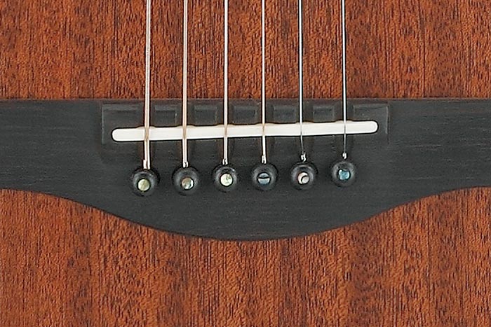 Ebony bridge pins