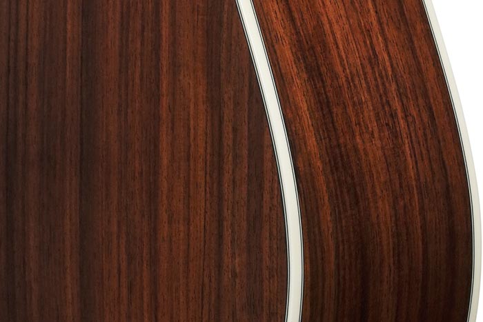 Rosewood back and sides