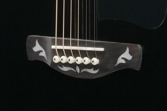 Tree of Life bridge inlay