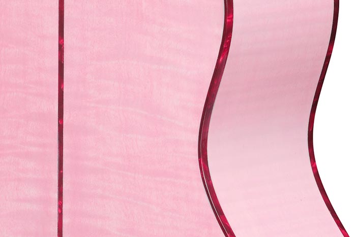 Flamed Maple back and sides