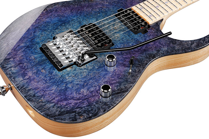 Burl Maple (4mm) top / Swamp Ash body
