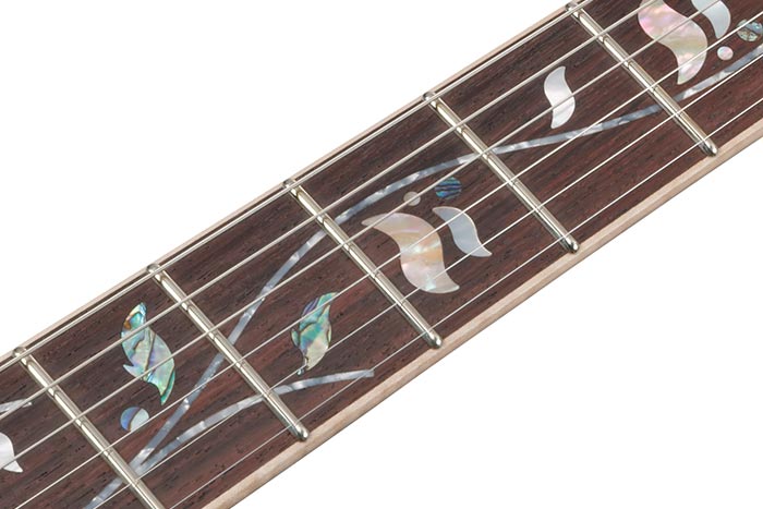 Rosewood fretboard